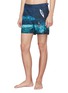 Figure View - Click To Enlarge - ORLEBAR BROWN - 'Bulldog Deep Sea' print swim shorts