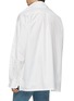 Back View - Click To Enlarge - Y/PROJECT - Layered shoulder trim oversized shirt