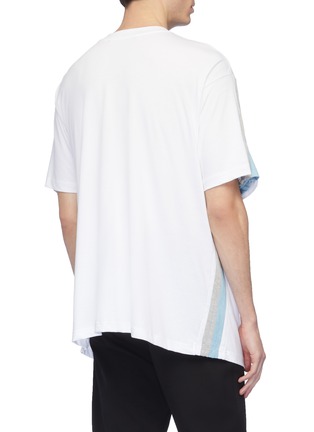 Back View - Click To Enlarge - Y/PROJECT - Convertible layered T-shirt