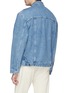 Back View - Click To Enlarge - Y/PROJECT - Layered button front denim jacket