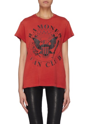 Main View - Click To Enlarge - MADEWORN - 'Ramones' graphic print T-shirt