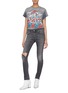 Figure View - Click To Enlarge - MADEWORN - 'The Rolling Stones Live' glitter print T-shirt