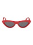 Main View - Click To Enlarge - CELINE - Acetate narrow cat eye sunglasses