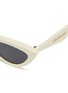 Detail View - Click To Enlarge - CELINE - Acetate narrow cat eye sunglasses