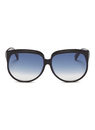 Main View - Click To Enlarge - CELINE - Acetate oversized round sunglasses