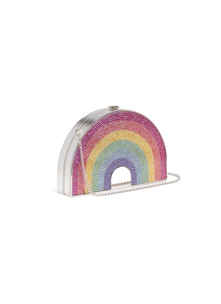 Figure View - Click To Enlarge - JUDITH LEIBER - 'Rainbow Shimmer' crystal pavé minaudière