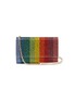 Main View - Click To Enlarge - JUDITH LEIBER - 'Fizzoni' rainbow crystal pavé clutch