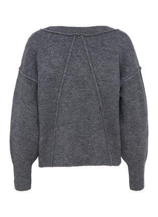 Back View - Click To Enlarge - TOPSHOP - Patch pocket cardigan