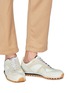 Figure View - Click To Enlarge - SPALWART - 'Marathon Trail Low' suede panel leather sneakers