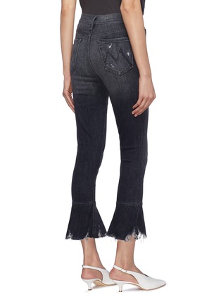 Back View - Click To Enlarge - MOTHER - 'Cha Cha Chew' flared cuff cropped skinny jeans