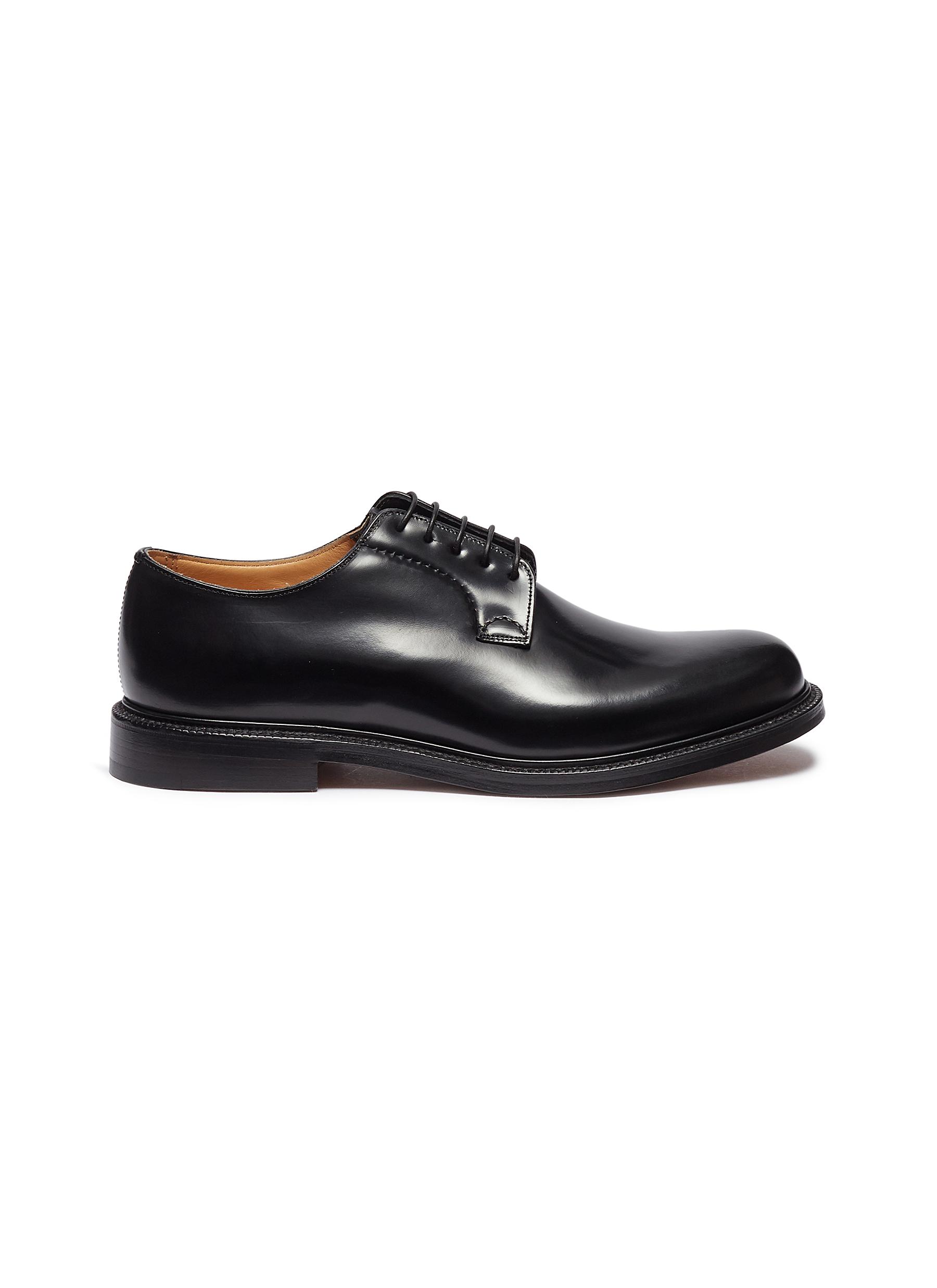 Click to view more detailed imagery on our partner's website Church's 'shannon' Leather Derbies In Black