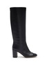 Main View - Click To Enlarge - RODO - Patent toe leather knee high boots