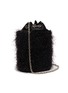 Detail View - Click To Enlarge - RODO - Tinsel and satin bucket bag