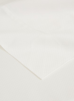 Detail View - Click To Enlarge - FRETTE - Net queen size duvet set – Milk