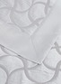 Detail View - Click To Enlarge - FRETTE - Tile king size bedcover – Cliff Grey
