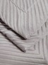 FRETTE - Herringbone king size bedcover – Slate Grey