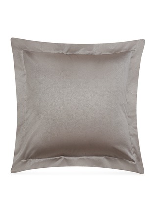 Main View - Click To Enlarge - FRETTE - Forever YD Euro sham – Grey/Brown