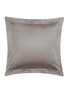 Main View - Click To Enlarge - FRETTE - Forever YD Euro sham – Grey/Brown