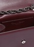 Detail View - Click To Enlarge - OSCAR DE LA RENTA - 'TRO' floral appliqué leather crossbody bag