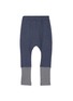 Main View - Click To Enlarge - WEE MONSTER - Contrast cuff kids jogging pants