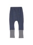 Figure View - Click To Enlarge - WEE MONSTER - Contrast cuff kids jogging pants