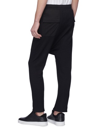 Back View - Click To Enlarge - SIKI IM / DEN IM - Panelled panel drop crotch jogging pants