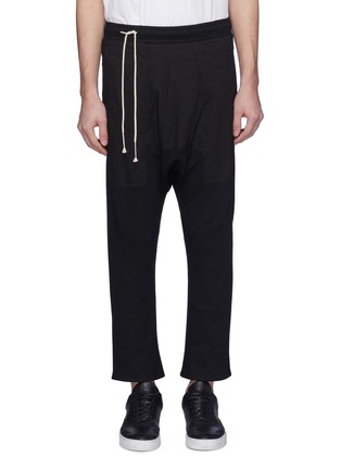 Main View - Click To Enlarge - SIKI IM / DEN IM - Panelled panel drop crotch jogging pants