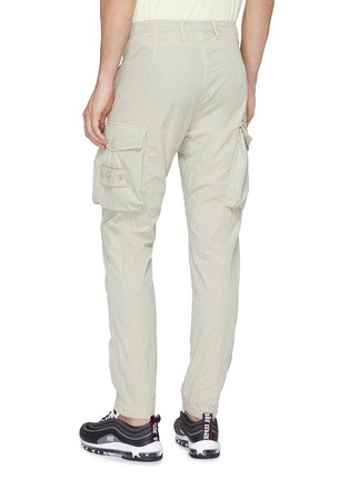 Back View - Click To Enlarge - STONE ISLAND - Slim fit cargo pants