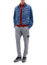 Figure View - Click To Enlarge - STONE ISLAND - Cargo pocket sweatpants