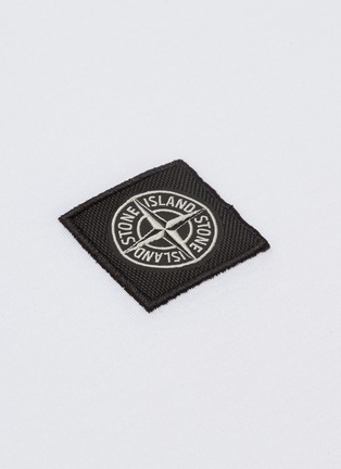  - STONE ISLAND - Logo patch T-shirt