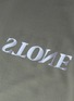  - STONE ISLAND - Reflective logo print T-shirt