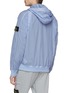 Back View - Click To Enlarge - STONE ISLAND - Hooded Lamy Velour jacket