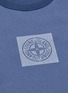  - STONE ISLAND - Compass logo print colourblock T-shirt