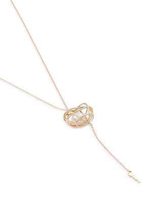  - TASAKI - 'Treasure' Akoya pearl 18k yellow gold necklace