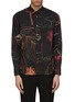 Main View - Click To Enlarge - PAUL SMITH - 'Beach Sketch' graphic print shirt