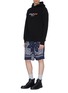 Figure View - Click To Enlarge - SACAI - Belted bandana graphic print shorts