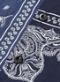  - SACAI - Bandana graphic print patchwork short sleeve shirt
