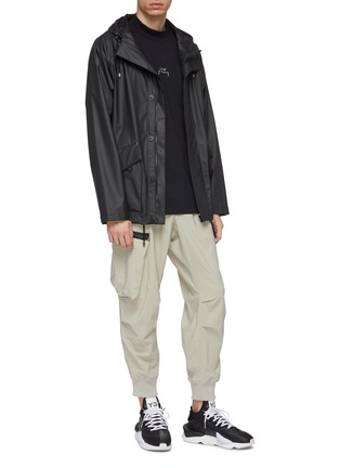 Figure View - Click To Enlarge - Y-3 - Tapered cropped cargo jogging pants