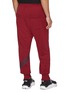 Back View - Click To Enlarge - Y-3 - 3-Stripes logo print cuff jogging pants