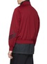 Back View - Click To Enlarge - Y-3 - Reversible 3-Stripes sleeve layered jacket