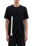 Main View - Click To Enlarge - ZIGGY CHEN - Contrast stripe panel T-shirt