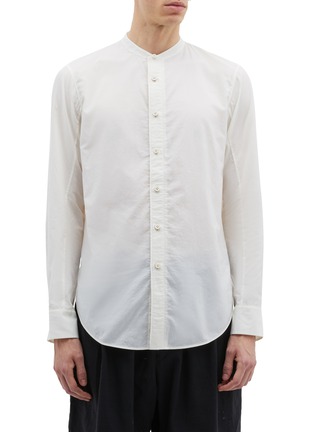 Main View - Click To Enlarge - ZIGGY CHEN - Mandarin collar shirt