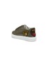 Figure View - Click To Enlarge - WINK - 'Popcorn' military patch leather kids sneakers