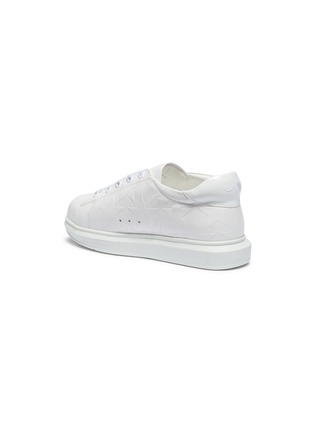 Figure View - Click To Enlarge - WINK - 'Popcorn' star embossed leather kids sneakers