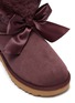 Detail View - Click To Enlarge - UGG - 'Gita Bow Mini' ribbon boots