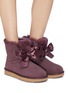 Figure View - Click To Enlarge - UGG - 'Gita Bow Mini' ribbon boots