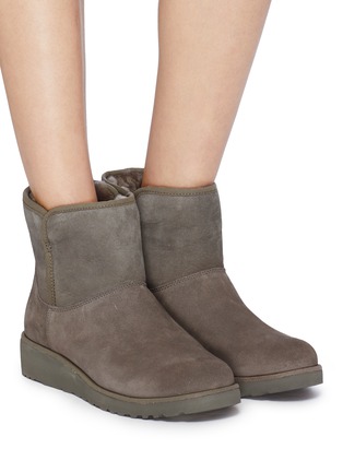 Figure View - Click To Enlarge - UGG - 'Kristin' panelled ankle boots
