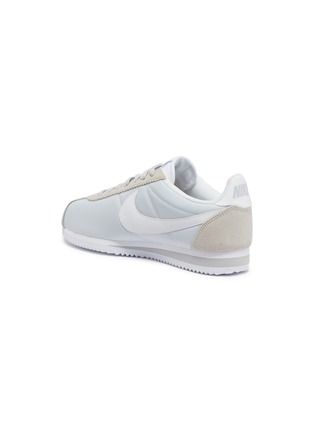 Detail View - Click To Enlarge - NIKE - 'Classic Cortez' Swoosh logo suede panel sneakers