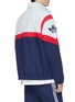 Back View - Click To Enlarge - ADIDAS - 'Sportive' colourblock geometric print track jacket