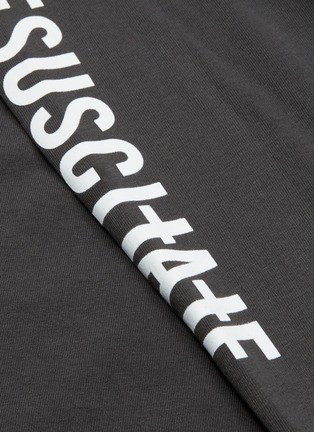 - RTA - 'Skeleton' slogan graphic print long sleeve T-shirt
